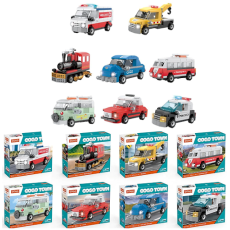 Construction Building Blocks - Cogo Transport Vehicles
